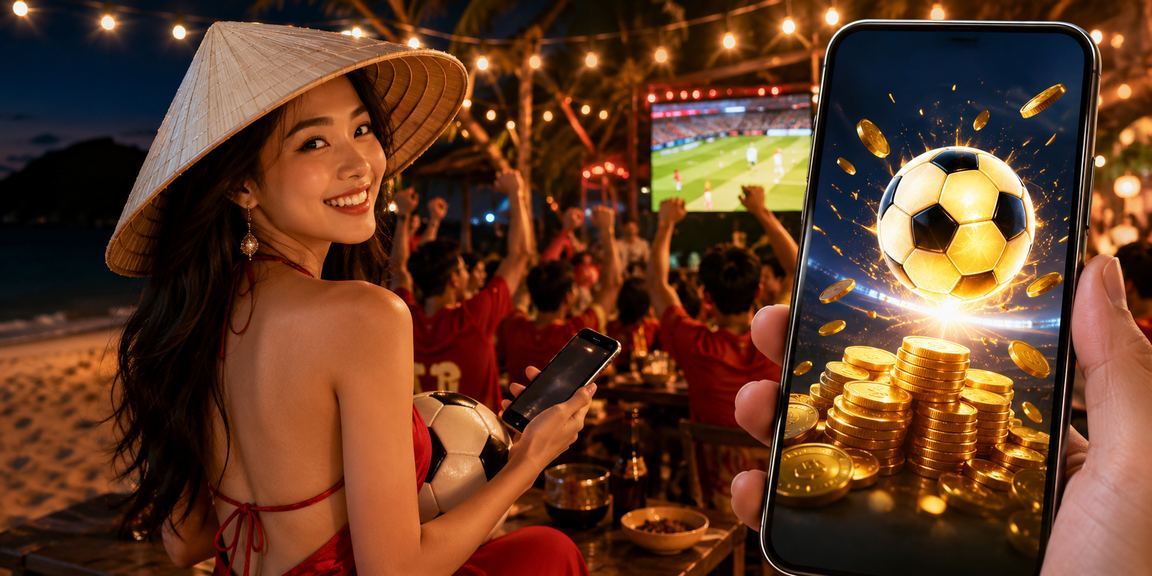 Người hâm mộ bóng đá tại Côn Đảo theo dõi trận đấu và đặt cược thể thao với uy89