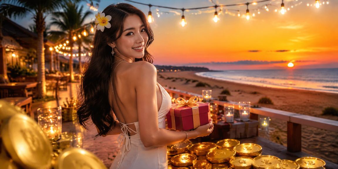Người chơi tại Mũi Né trải nghiệm slots mới trên điện thoại bên bãi biển