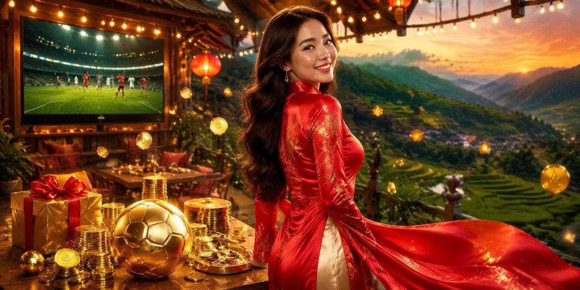Không gian giải trí casino trực tuyến phong cách Việt Nam với giao diện cược hiện đại